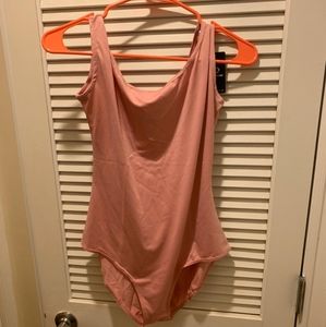 Pink large leotard